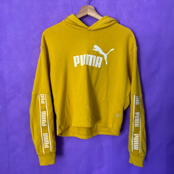 yellow puma jumper